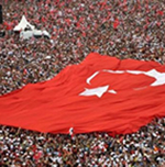 تجمع گسترده مخالفان اردوغان در استانبول